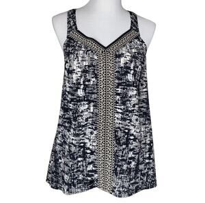 Creative Commune Asymmetrical Tank Woven Detail